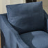 Charles Slipcover Swivel Barrel Chair – Navy Modern Swivel Chair | Slipcover Swivel Chairs | Kinwell Furniture | Swivel Armchairs