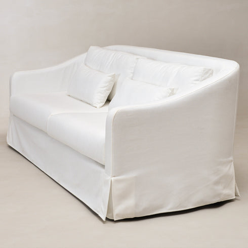 Herman Performance Fabric Slipcovered Sofa - 3 Seater Sofa | Three Seater Couch | Kinwell Furniture | Modern 3 Seater Sofas