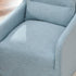 Clara Linen Slipcover Swivel Chair