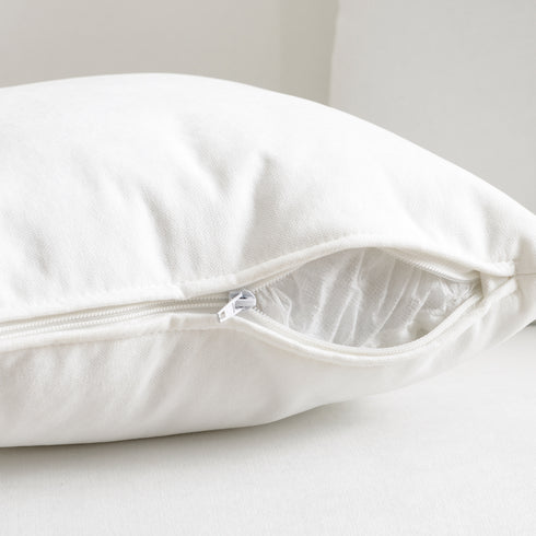 Samuel Premium Fabric Curved Sofa in White – 3 Seater Sofa | Three Seater Couch | Modern Curved Sofa | Kinwell Furniture