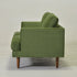 Green Upholstered Loveseat – Albert Loveseat Sofa | 2-Seater Couch | Kinwell Furniture | Mid-Century Modern, Timeless Design