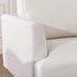 Upholstered Armchair – Ivory Square Arm Accent Chair | Performance Fabric Armchair | Kinwell Furniture | Scandinavian, Timeless Design