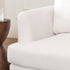 Ivory Upholstered Loveseat – Albert Loveseat Sofa | 2-Seater Couch | Kinwell Furniture | Mid-Century Modern, Timeless Design