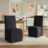 Diane Performance Dining Side Chair with Casters - Dining Chair | Modern Kitchen Chairs | Kinwell Furniture | Dining Chairs Performance Fabric
