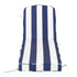 Ranu Extra Thick Outdoor Cushion Set – Blue Striped Patio Chair Cushions | Outdoor Seat & Back Cushions | Weather-Resistant Outdoor Cushions | Kinwell Furniture