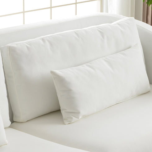 Herman Performance Fabric Slipcovered Sofa - 3 Seater Sofa | Three Seater Couch | Kinwell Furniture | Modern 3 Seater Sofas