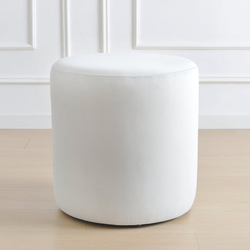Elof Velvet Ottoman - Fabric Ottoman | Decorative Ottoman | Kinwell Furniture | Modern Ottoman Furniture