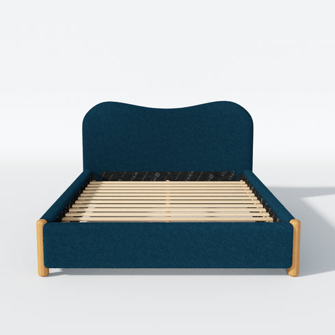 Dorothy Bed Frame with Headboard – Indigo Modern Full Bed Frame | Platform Beds | Kinwell Furniture | Bedroom Bed Headboard