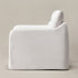 Clara Linen Slipcover Swivel Chair