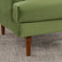 Green Upholstered Sofa – Albert Sofa Couch | 3-Seater Sofa | Kinwell Furniture | Mid-Century Modern, Timeless Design