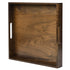Square Black Walnut Serving Tray - Kinwell Furniture