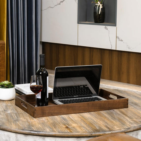 Rectangle Black Walnut Serving Tray - Kinwell Furniture