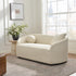 Susie Premium Bouclé Loveseat |White Loveseat | Loveseat Couch | Kinwell Furniture | Modern Loveseats & Comfortable Loveseat Sofa Couches