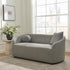 Susie Premium Bouclé Loveseat |Gray Loveseat | Loveseat Couch | Kinwell Furniture | Modern Loveseats & Comfortable Loveseat Sofa Couches