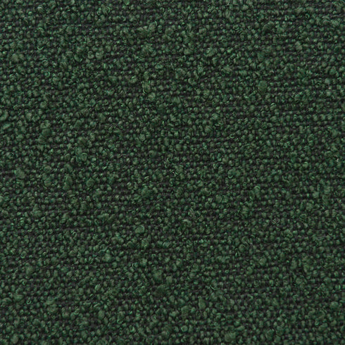 Bouclé Square Ottoman – Green Modern Footstool | Small Upholstered Ottomans | Kinwell Furniture | Minimalist Cube Poufs