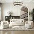 Ashlie Bouclé Loveseat | Love Seater | Kinwell Furniture | Mid Century Loveseats & Comfy Loveseat Sofa Couches