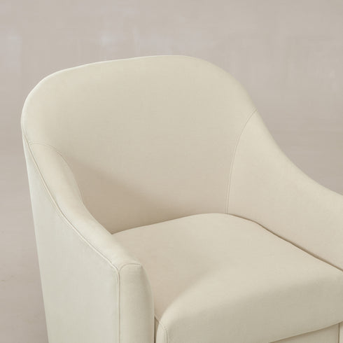 Ethel Swivel Nursery Glider - Beige Nursery Glider | Glider Chairs | Kinwell Furniture | Modern Nursing Chairs | Recliners & Rockers