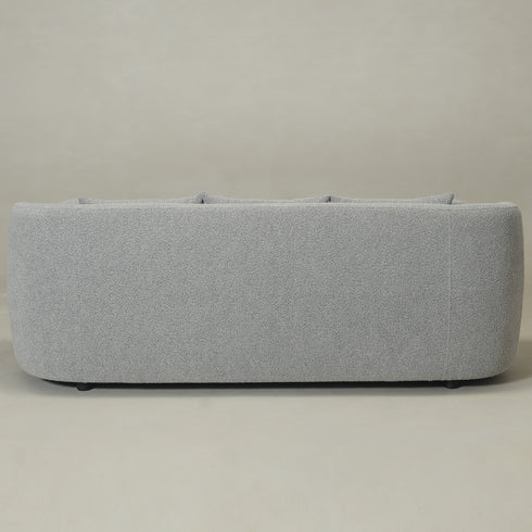 Ashlie Bouclé Loveseat |Light Gray Loveseat | Fabric Loveseat Couch | Kinwell Furniture | Modern Loveseats & Comfortable Loveseat Sofa