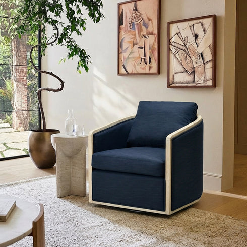 Claude Performance Fabric Swivel Chair