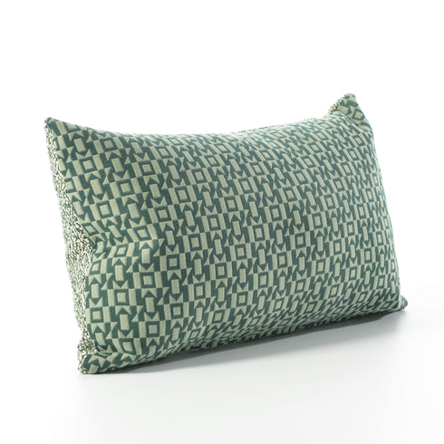 Maurice Two-Tone Textured Throw Pillow