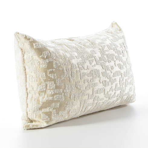 Kenneth Two-Tone Textured Throw Pillow