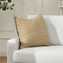 Maurice Two-Tone Textured Throw Pillow