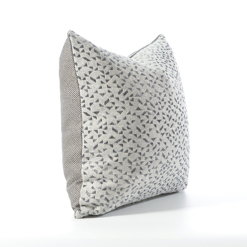 Dulah Two-Tone Textured Throw Pillow