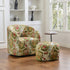 Kinwell Exclusive | Olin Botanical Jacquard Ottoman