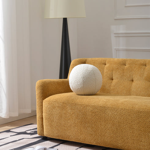 Jules Bouclé Round Pillow