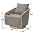 Barnett Swivel Barrel Chair - Slate Gray Modern Swivel Chair | Swivel Accent Chairs | Kinwell Furniture | Swivel Armchairs