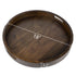 Round Black Walnut Serving Tray - Kinwell Furniture