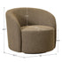 Everitte Bouclé Swivel Barrel Chair
