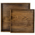 Square Black Walnut Serving Tray - Kinwell Furniture