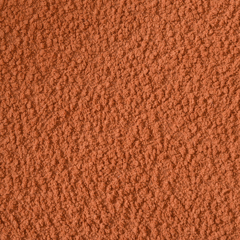 Montyne Bouclé Armless Chair - Caramel Accent Chair | Warm Brown Lounge Chair | Kinwell Furniture | Modern Accent Seating