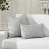 Dulah Two-Tone Textured Throw Pillow