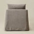 Clara Linen Slipcover Swivel Chair