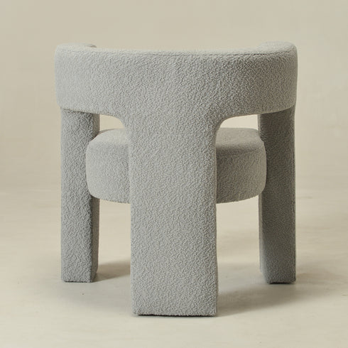 Herbert Modern Bouclé Armchair - Cozy Accent Chair | Decorative Side Chairs | Kinwell Furniture | Most Comfortable Accent Chairs