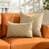 Maurice Two-Tone Textured Throw Pillow