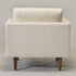 Upholstered Armchair – Cream Square Arm Accent Chair | Performance Fabric Armchair | Kinwell Furniture | Scandinavian, Timeless Design