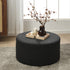 Elof Bouclé Ottoman - Stylish Ottoman | Living Room Pouf | Kinwell Furniture | Modern Ottomans