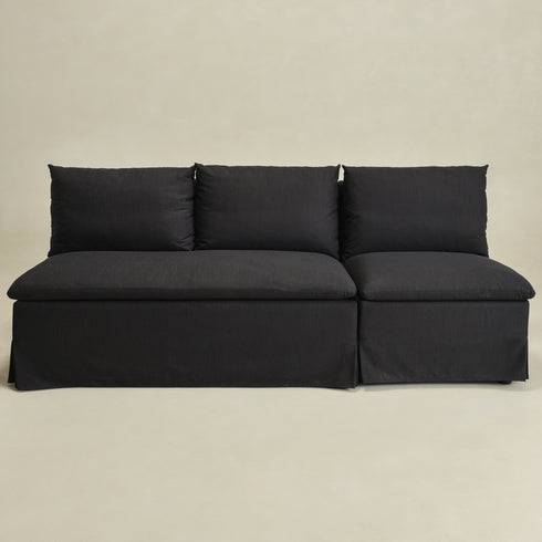 Nelly Performance Dining Chair & Bench Banquette - Black Modern Dining Set | Dining Chairs & Benches | Kinwell Furniture | Upholstered Dining Seating