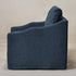 Charles Slipcover Swivel Barrel Chair – Navy Modern Swivel Chair | Slipcover Swivel Chairs | Kinwell Furniture | Swivel Armchairs