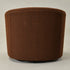 Everitte Bouclé Swivel Barrel Chair - Brown Modern Swivel Chair | Swivel Accent Chairs | Kinwell Furniture | Swivel Armchairs