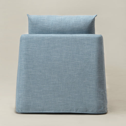 Clara Linen Slipcover Swivel Chair