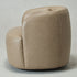 Ashlie Faux Leather Swivel Chair - Khaki Swivel Armchair | Faux Leather Accent Chairs | Kinwell Furniture | Modern Swivel Chairs