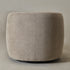 Ashlie Bouclé Swivel Barrel Chair - Taupe Modern Swivel Chair | Swivel Accent Chairs | Kinwell Furniture | Swivel Armchairs