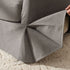 Eliza Slipcover Swivel Barrel Chair – Gray Swivel Armchair | Washable Slipcover Chair | Kinwell Furniture | Cozy Lounge Chair