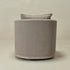 Minerva Swivel Barrel Chair - Gray Modern Swivel Chair | Swivel Accent Chairs | Kinwell Furniture | Swivel Armchairs
