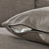 Goose Down Feathers Upholstered Loveseat – Tan Square Arm 2-Seater Sofa | Plush Feather-Filled Loveseat | Kinwell Furniture | Cloud-Soft, Timeless Design