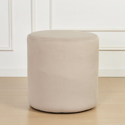 Elof Velvet Ottoman